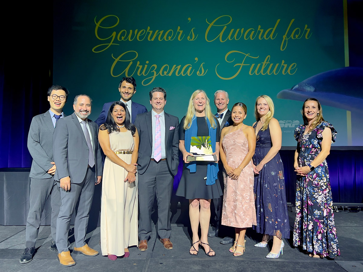 CAP Receiving Governor's Award for Arizona's Future