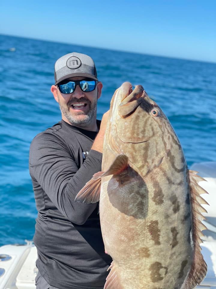 CAP Employee Travis Dins Fishing