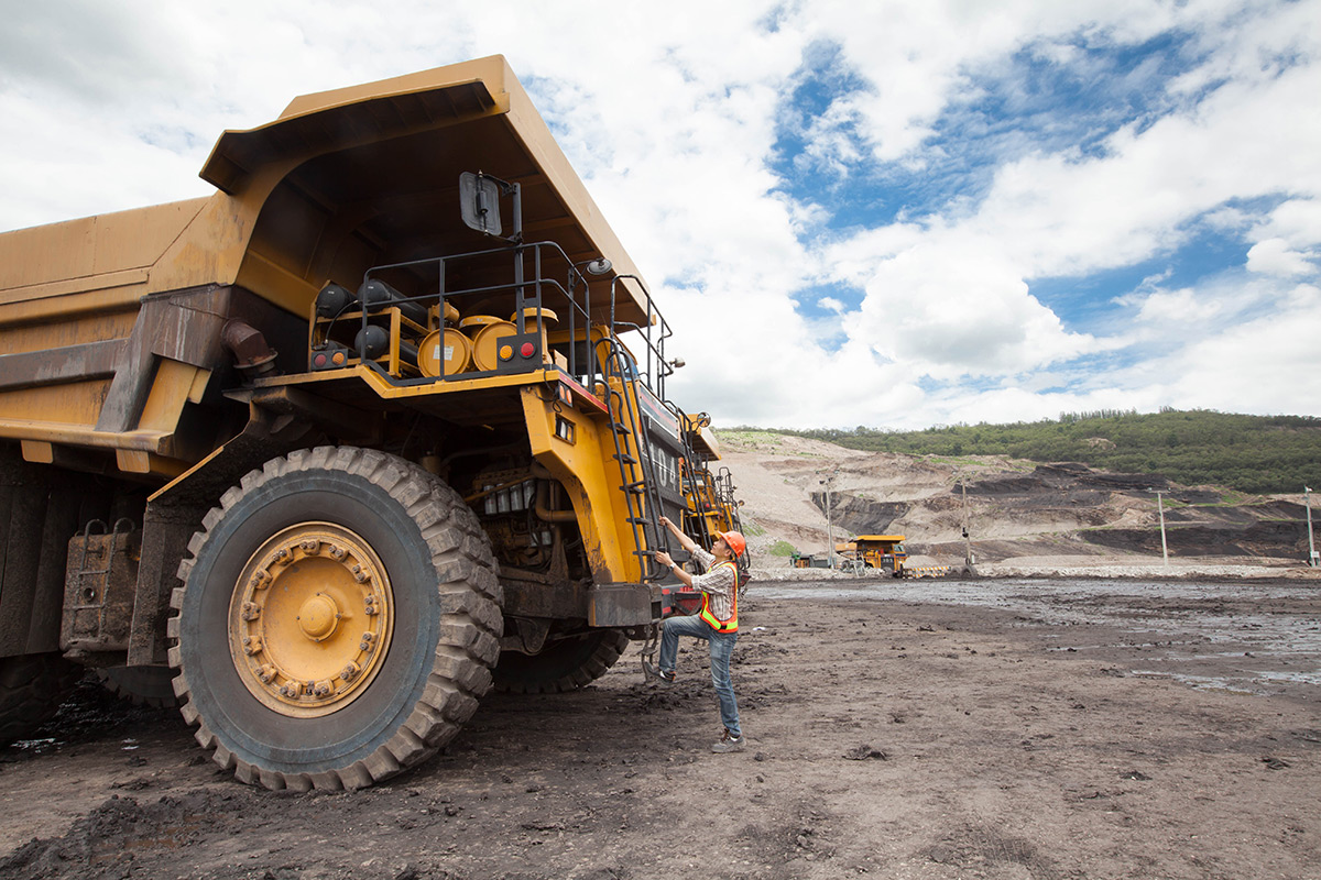 Gold Mine Haul Truck