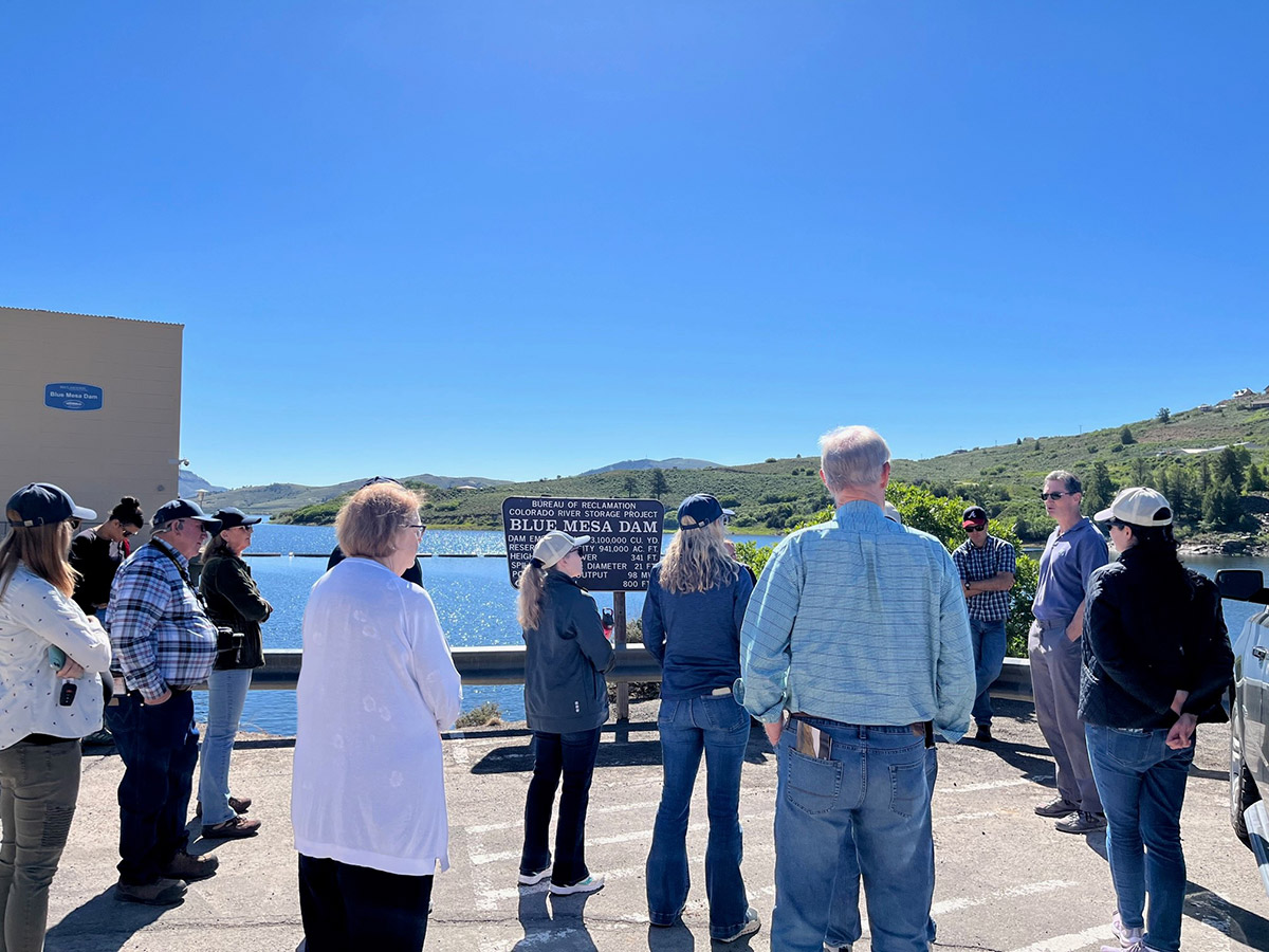 CAWCD Directors on Upper Basin tour