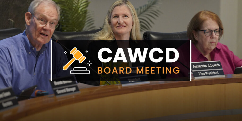 CAWCD Board in session
