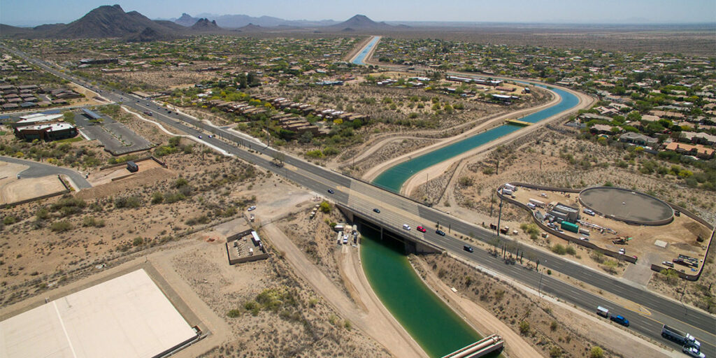 Roadway over CAP canal