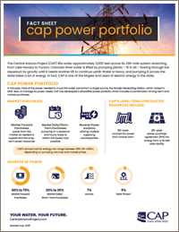 CAP power portfolio factsheet thumbnail