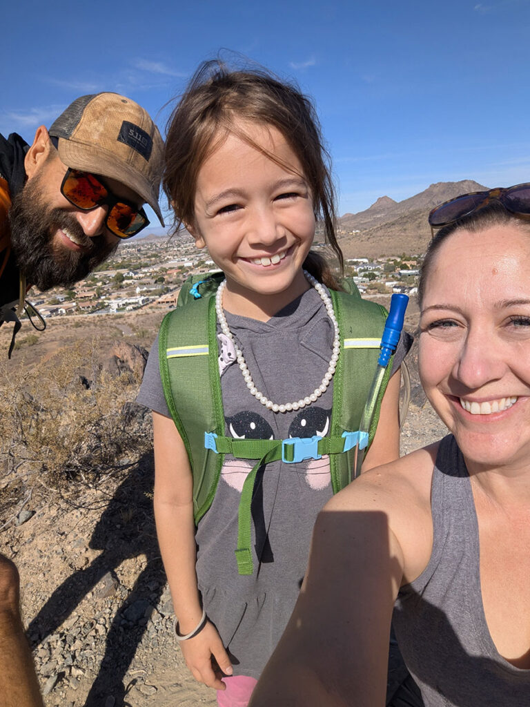 Natalie Mast and family