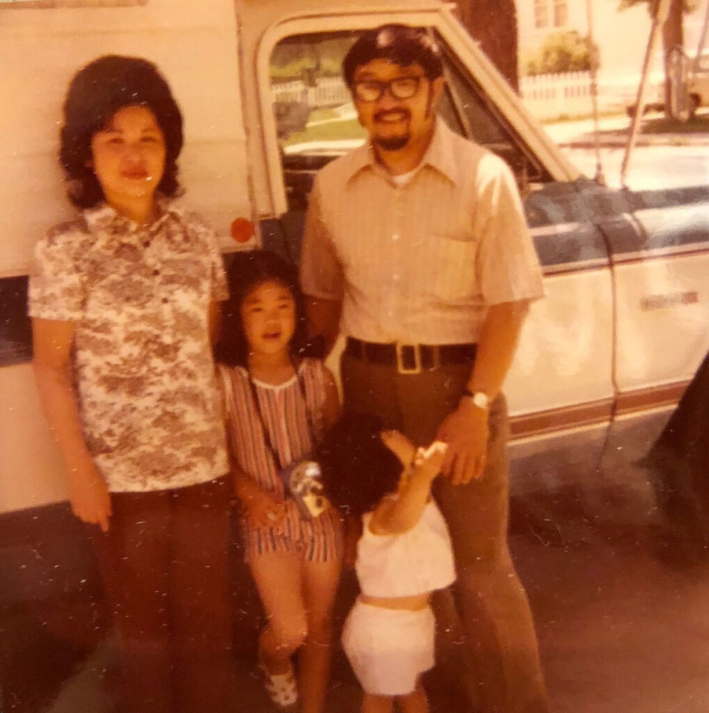 Deanna Ikeya and her family