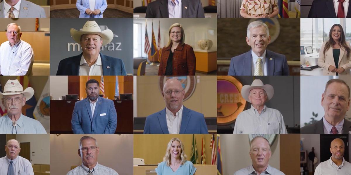 Collage of Arizona mayors