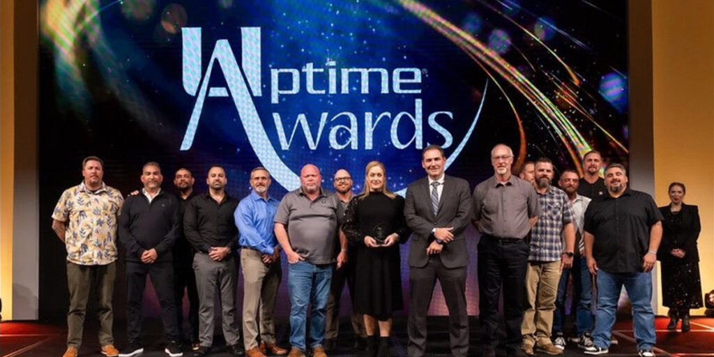 CAP group at Uptime Awards