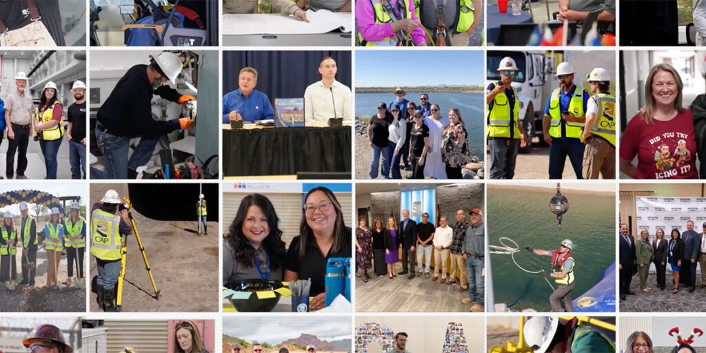 Collage of images from 2025 at CAP