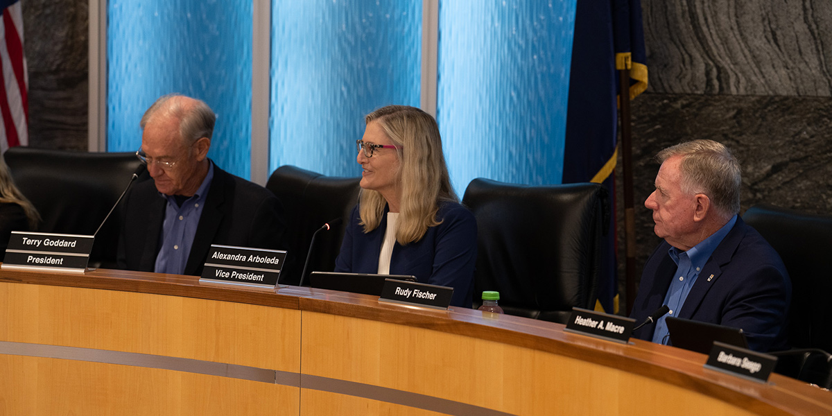 CAWCD Board in session