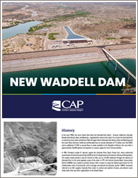 New Waddell Dam Factsheet Thumbnail
