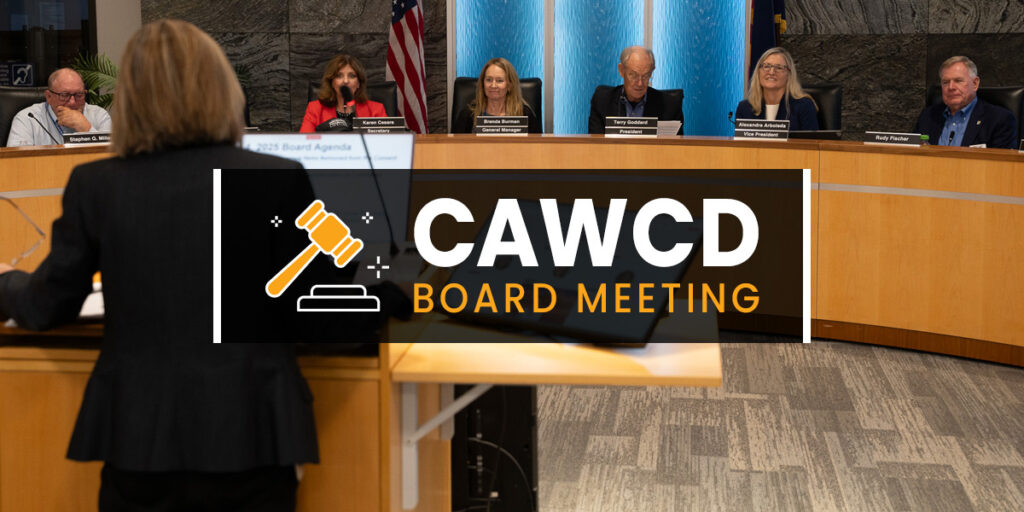 CAWCD Board in session