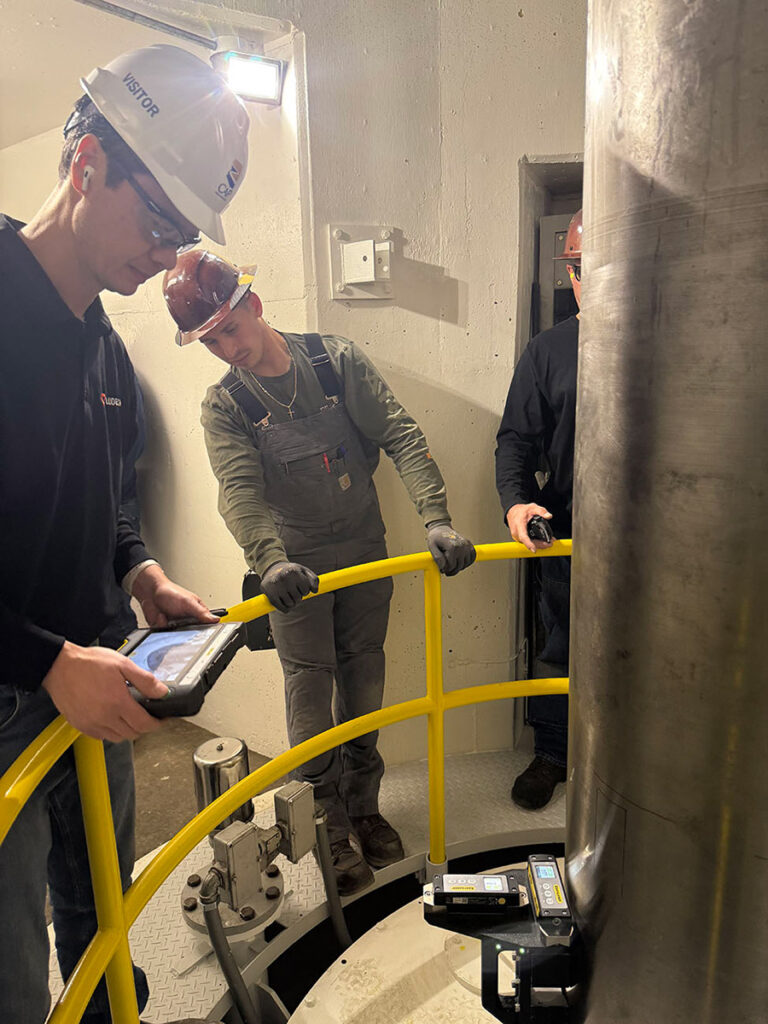 CAP employees working together