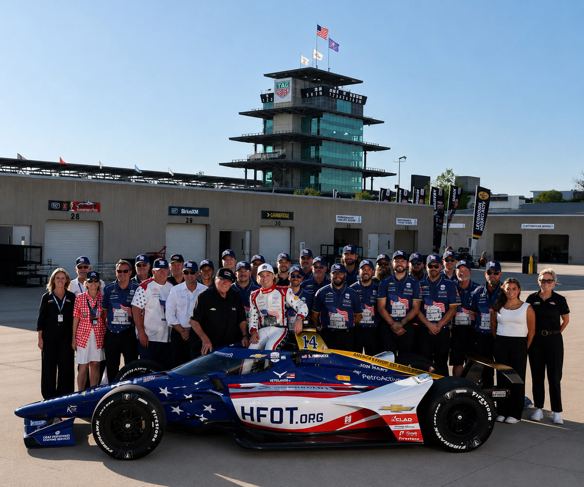 A.J. Foyt Enterprises auto racing team including CAP Power Programs Administrator Bryce Dininger