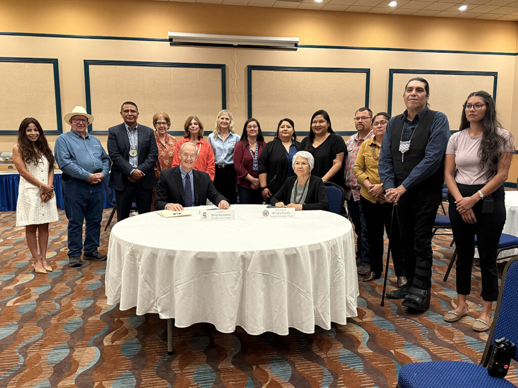 Colorado River Indian Tribes and CAP water agreement meeting
