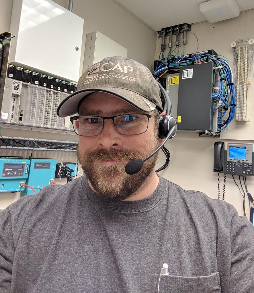 CAP employee Justin Rinehart