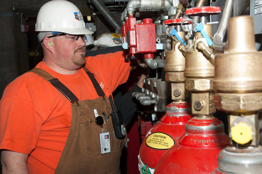 CAP employee Justin Rinehart